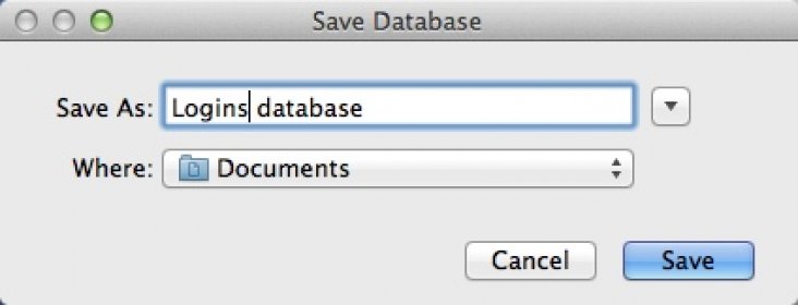 Saving Database
