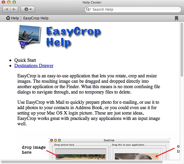 EasyCrop 2.6 : Help Guide