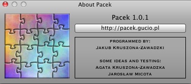 Pacek 1.0 : About