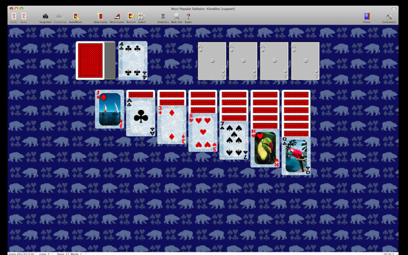 Most Popular Solitaire trial 2.0 : Most Popular Solitaire screenshot