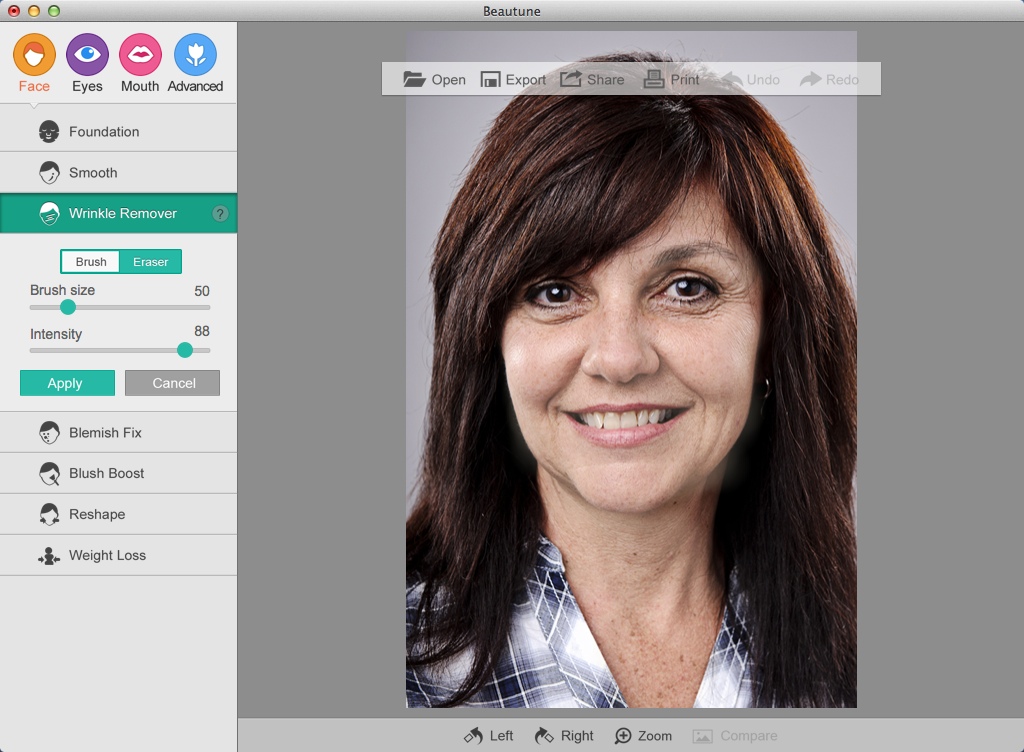 Beautune 1.0 : Configuring Face Editing Tools