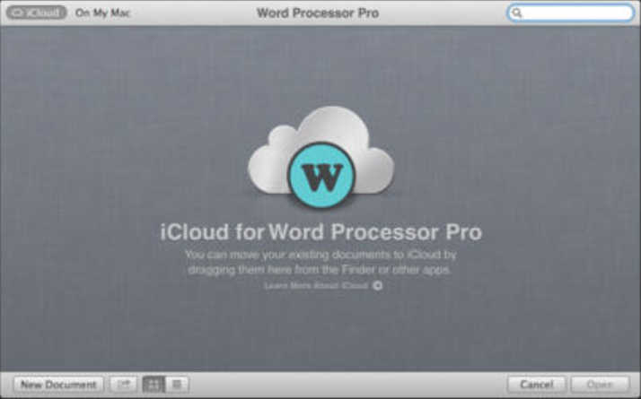 Word Processor Pro 1.0 : Main Window