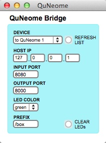 QuNeome 6.0 : Main Window