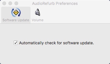 AudioRefurb 4.4 : Preferences Window
