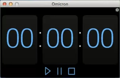 Omicron 1.0 : Main window