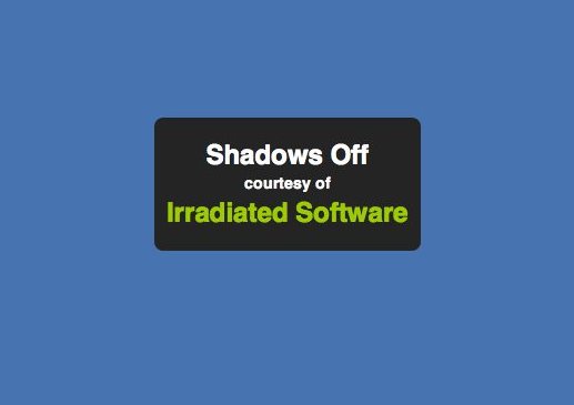 ShadowSweeper 1.0 : Main window