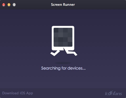 Screen Runner 1.1 : Main window