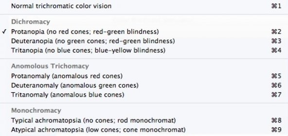 Selecting Color Filter