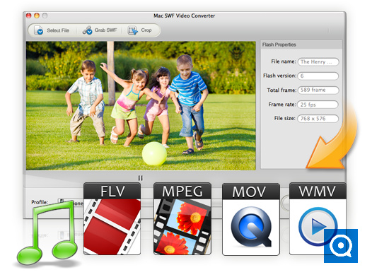 convert swf to flv for mac