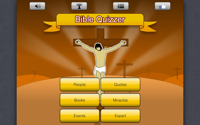 Bible Quizzer 1.1 : Main Menu