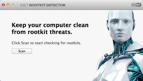 ESET Rootkit Detector 1.0 beta : Main Window