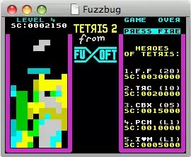 Fuzzbug 0.0 : Gameplay Window