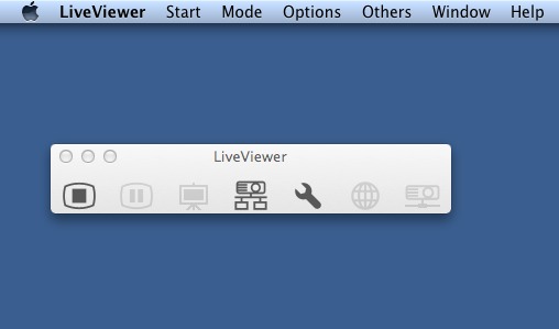 LiveViewer 1.1 : Main window