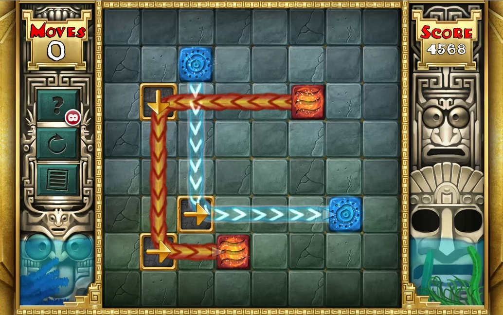 Aztec Puzzle 1.0 : Gameplay Window