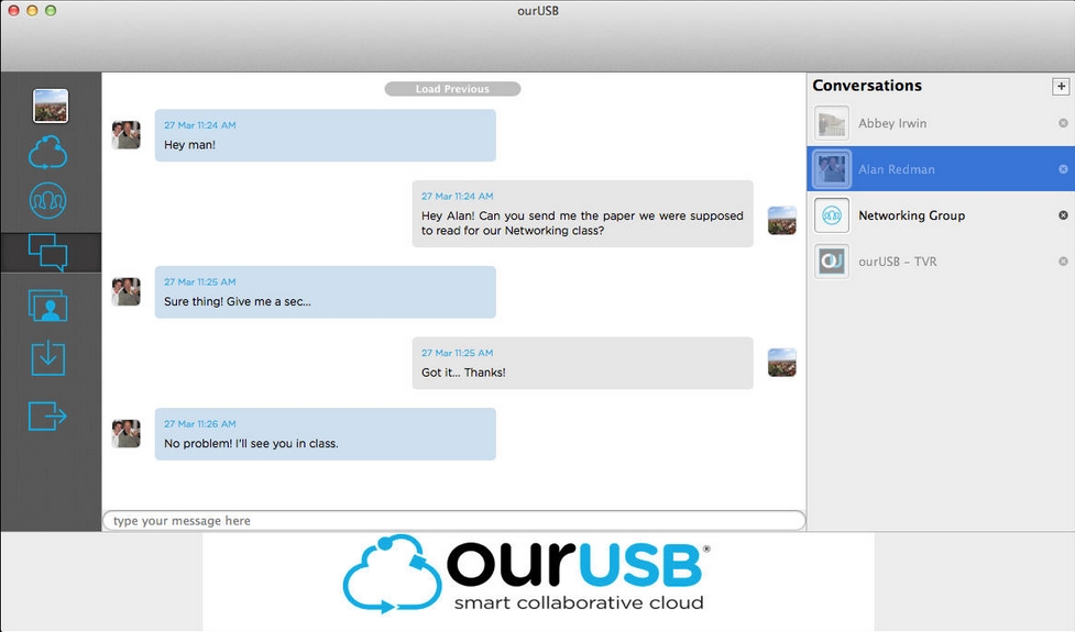 OurUsb 1.0 : Main Window