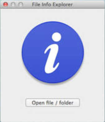 File Info Explorer 2.4 : Main Window
