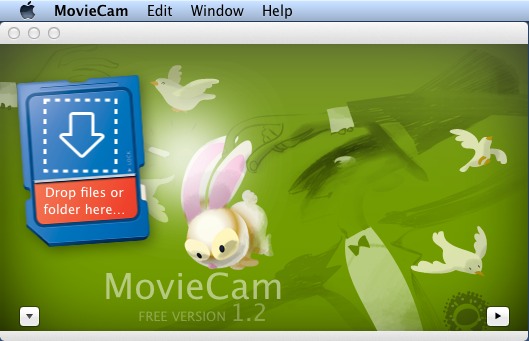 MovieCam 1.2 : Main window