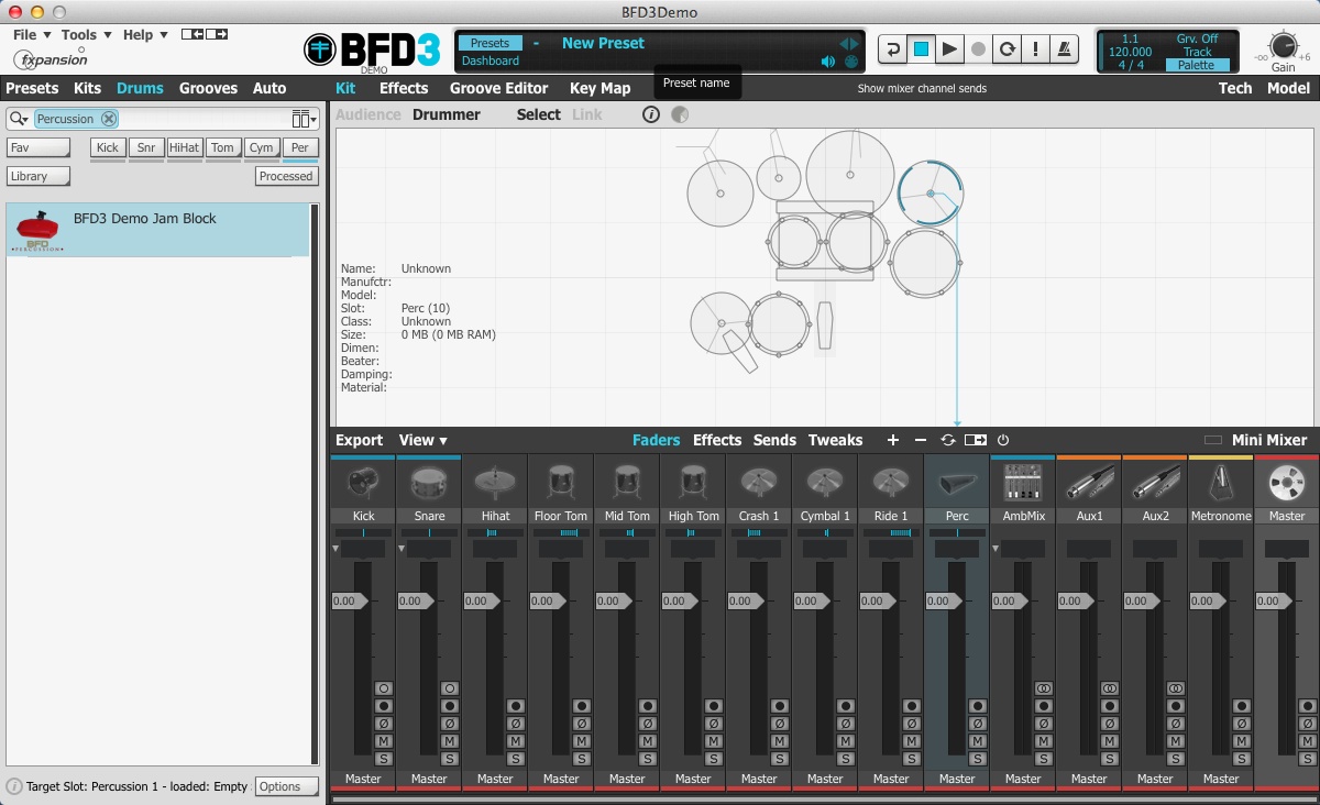 BFD3 3.0 : Main Window