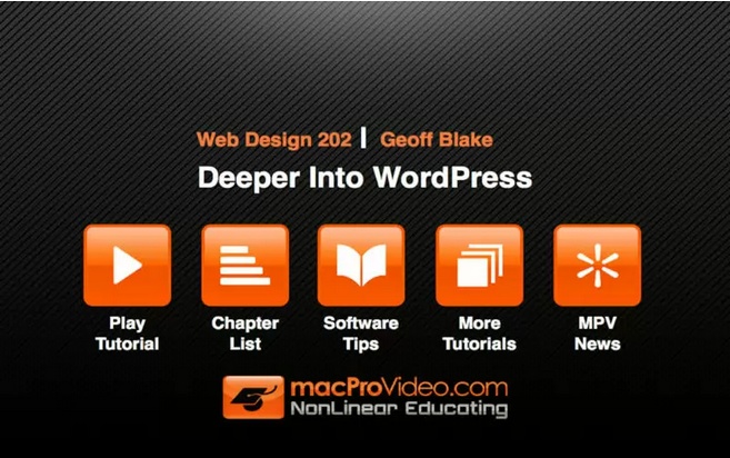 Deeper Into WordPress 1.0 : Main Menu Window