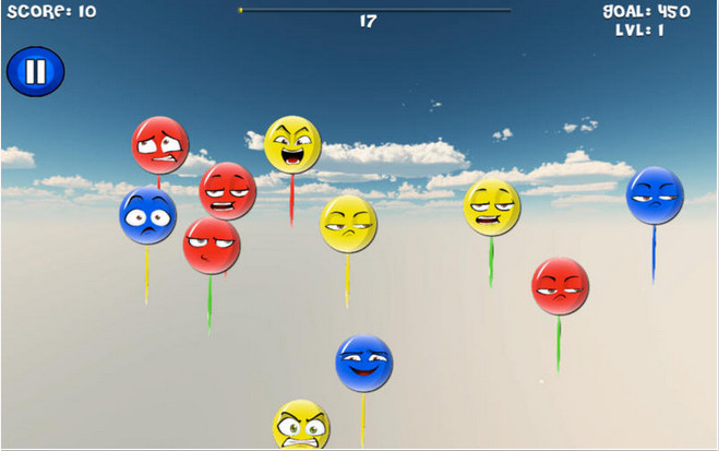 Balloon Blowout Free 1.0 : Gameplay Window
