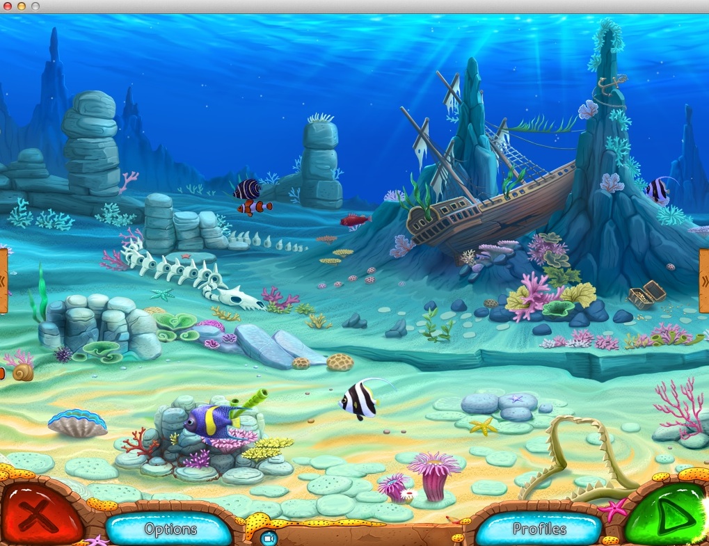 Lost in Reefs 2 2.0 : Main Menu