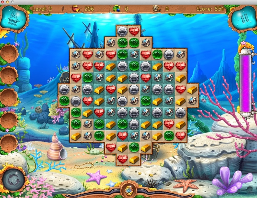 Lost in Reefs 2 2.0 : Gameplay Window