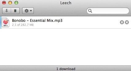 Leech 2.2 : Downloading File