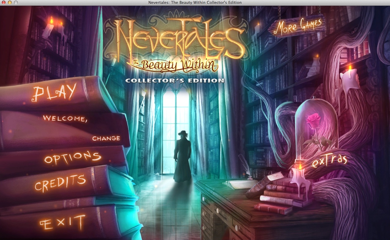 Nevertales: The Beauty Within Collector's Edition 2.0 : Main Menu