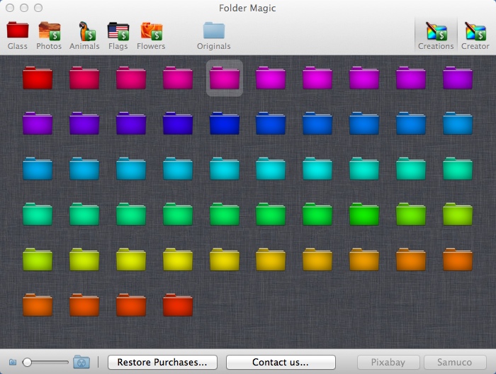Folder Magic 1.1 : Main Window
