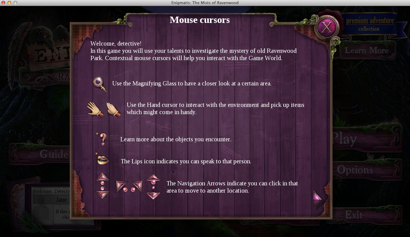 Enigmatis: The Mists of Ravenwood 2.0 : Help Guide