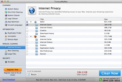 Internet Privacy Window