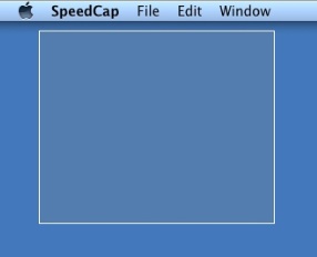 SpeedCap 1.0 : Main Window