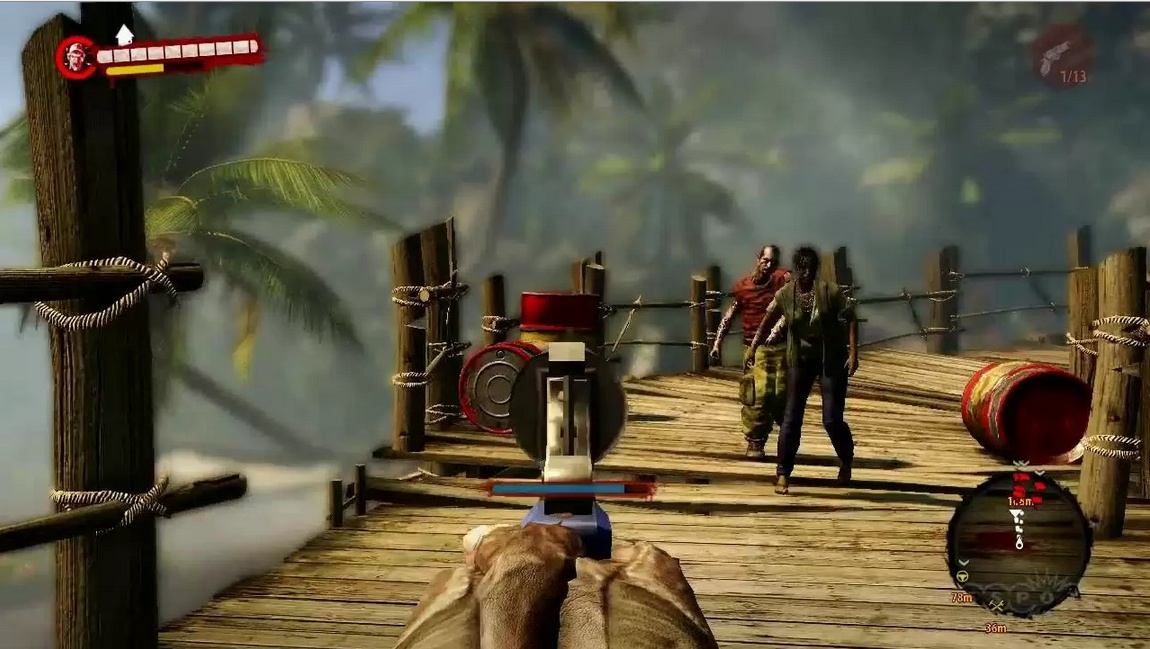 Dead Island 1.0 : Gameplay Window