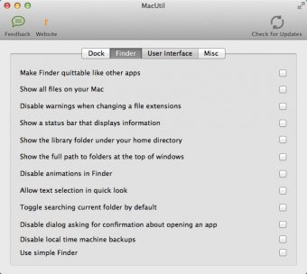 Configuring Finder Settings