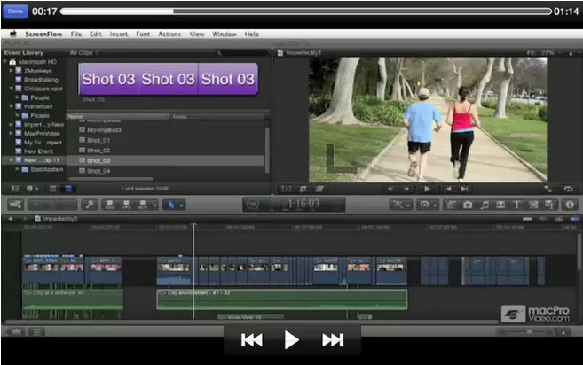 Course For Final Cut Pro X 105 - Working With Audio 1.0 : Video Guide Window