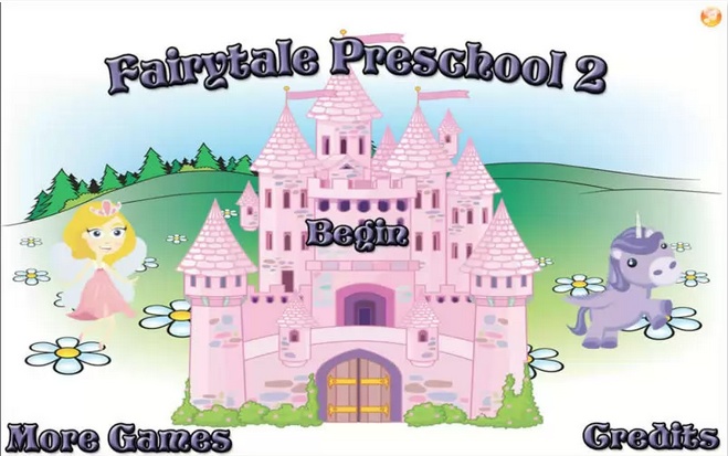 Fairytale Preschool 2 1.0 : Main Menu Window