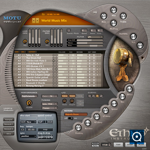 Ethno Instrument 2.0 : Screen shot
