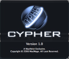 Cypher 1.0 : Main window