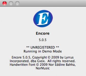 Gvox encore 5.0.4 serial