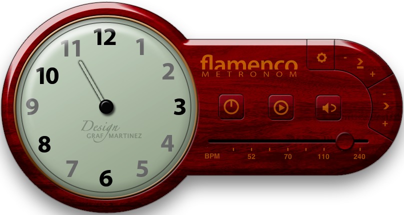FlamencoMetronom 5.0 : Main Window