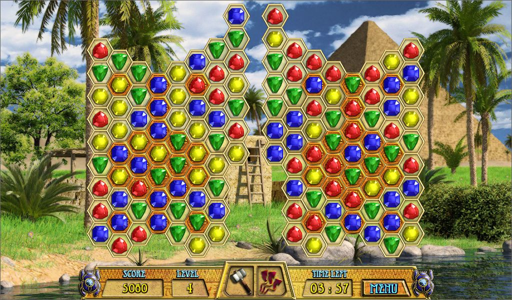 Ancient Jewels 3: Cleopatra's Treasures 1.0 : Playing the game