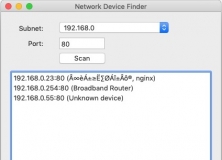 network device finder for linux