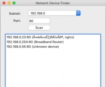 network device finder for windows