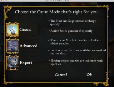 Selecting Game Difficulty