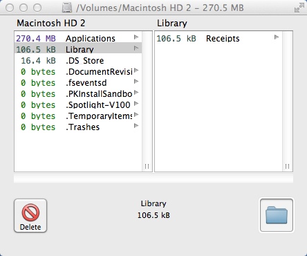 OmniDiskSweeper 1.9 : Checking Volumes Info