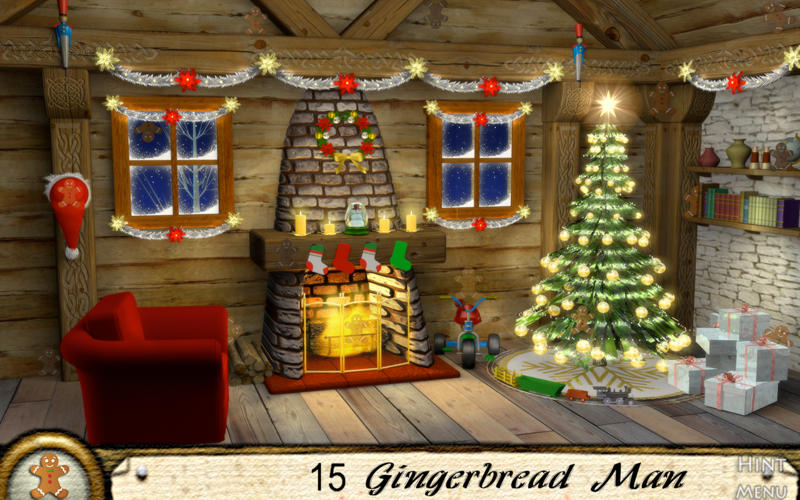 Hidden Objects Merry Christmas : Game Window