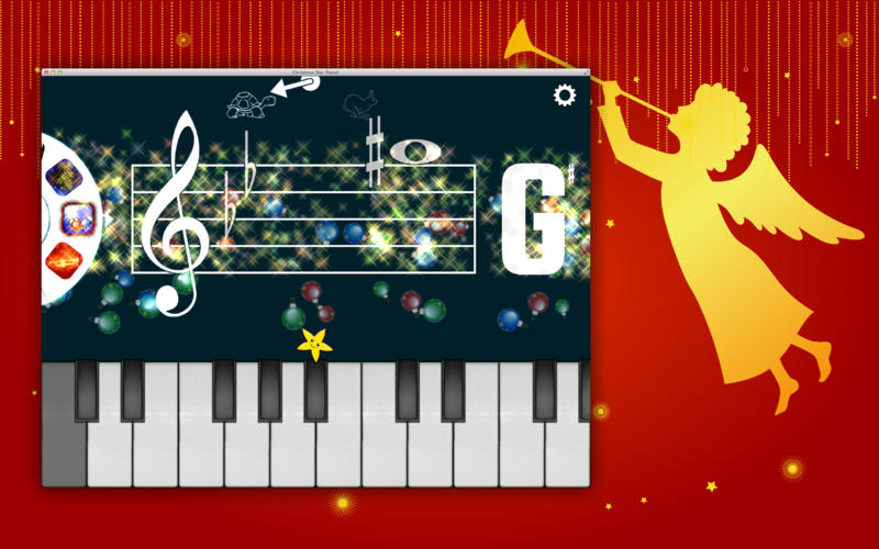 Christmas Star Piano! - Learn To Read Music 1.0 : Main window