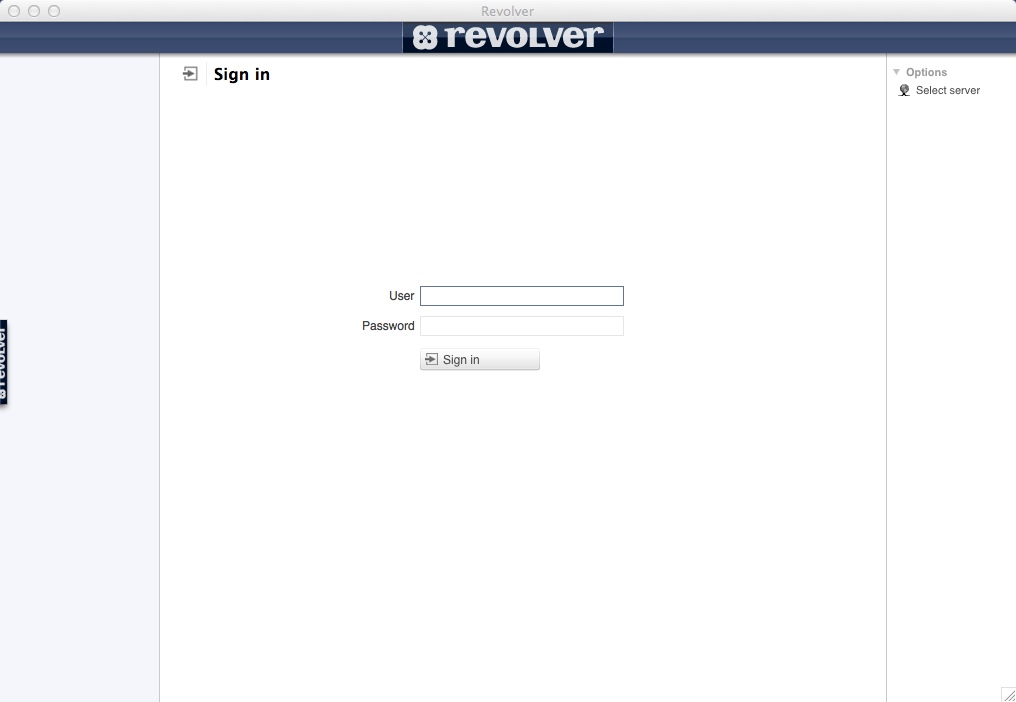 Revolver 8.4 : Main window