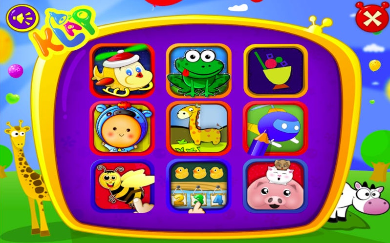 9-In-1: Kid's Literacy Games Pro 1.0 : Main Window