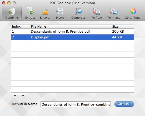 PDF Toolbox 2.0 : Combine PDF Files